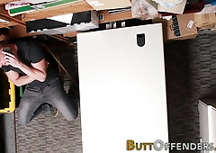 Shoplifter gives head