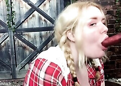 Teen Farm Wench BJ, Bang, Doggy Style - BustySeaWitch