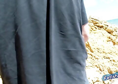 Skinny Blonde Gets Pussy Hammered Outdoors In Her First Porn Movie - Chiki Dulce And Chiqui Dulce