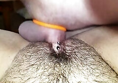 I crave this chab would cum inside my bushy cunt instead of on it. My curly big beautiful woman twat needs creampied asap