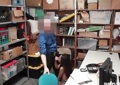 Asian Caught Stealing And...