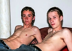 Two cute skinny boys doing striptease pic compilation