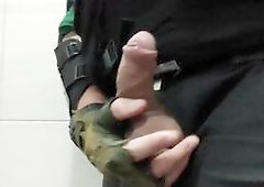 the dick and cop scene