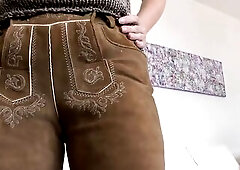 This day I feel like wearing my Bavarian Lederhosen. Yeah, u obviously think that’s excellent! I’m showing u my constricted, high-quality leather 