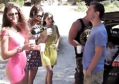 Group sex. oral-sex. small bitches