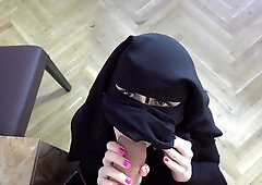 Mad Bundy & Rebecca Black in Poor Muslim Niqab Girl - Porncz