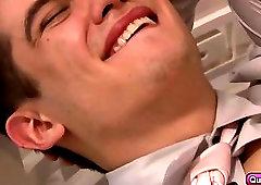 The Boss Owns Applicant's Cock and Ass