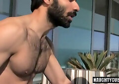 Hairy Homo Pooper Job With Semen Flow