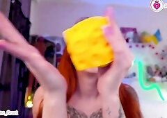 SFW Squishy Anti-Stress Cheese