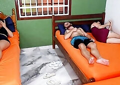 Wife had to share a room with her ally who has a large, hot ass