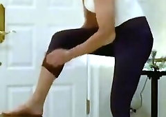 Barefoot, but likely not pregnant