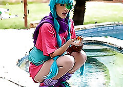 TEEN PIES Dragon Ball Prick - Jessie Saint