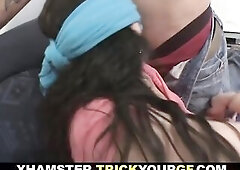 This dude is completely shocked to discover a used fucking-rubber right below his pillow coz that disgusting thing is definitely not his.