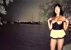 Watch Me Outdoors In Skirt, Breast Out, With Toys