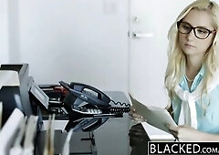 BLACKED Hawt Assistant Odette Delacroix 1st BBC