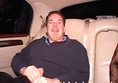 Riley Brook rubbing her natural tits and pussy in car. She blowjob a dick and fucking hardcore until cumming