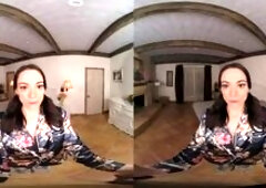 Natural Babe Sophia Burns Cheats Her Hubby With Butler VR Porn