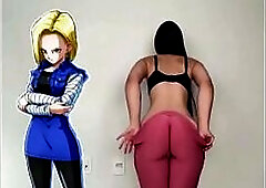 Androide eighteen cosplay