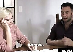 ADULT TIME - Skye Blue Screws Her Bestie's Cheating Fiancee To Cure His Cold Feet! GERMAN SUBTITLES