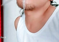 saliva fetish all over my mouth