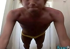 Asian cums twinks face