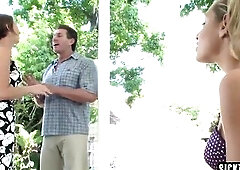 Vicious mother I'd like to fuck Destiny Porter shared boys schlong with precious honey Lizzy London and they enjoyed hard trio sex After mother I