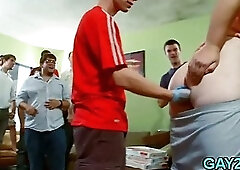 Fucking special gay massage