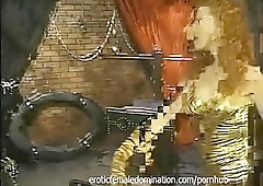 Crossdresser Enjoys a very Painful Flogging Session in