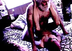 Hooker with hairy bum gets fucked bareback and swallowed