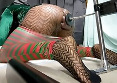 Bubble butt, black ass play, anal masturbation