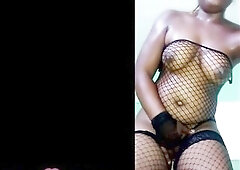ElvieSlutty with a fishing net - Part 4