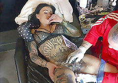 Rare Live puss tat and suck off for German Teen Snowwhite