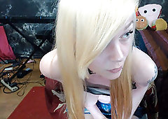 Close up cunny fingerblasting and splooging cum show