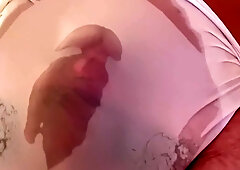 Panty pee, dirty panties