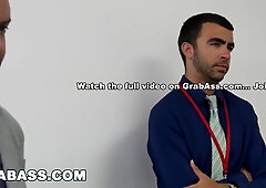 Grab Booty - Hunky Boss Teaches His Office Team All About Teamwork