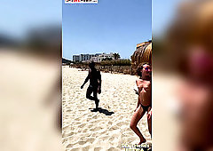 Clea Gaultier banged by a big black cock in Ibiza - MySexMobile