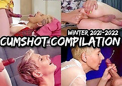 Compilation of all our cumshots for the winter of 2022. Oral with facial, cum gulp, cum in throat, prostate cum, tugjob, self-spunk fountain, enema cu