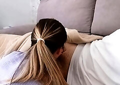 Waking Up to a Sloppy Blowjob