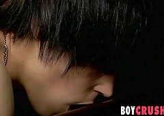 2 rough punk youngsters go down on each others caboose firm