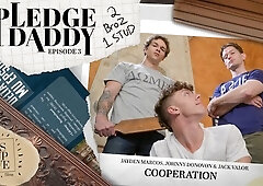 Pledge Stepdaddy 3 Double Domed Twink Jock Spanked & Dapd With Johnny Donovan, Jack Valor And Jayden Marcos
