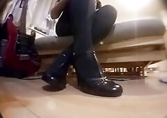 Candid Heels and Nylon Nylons filmed