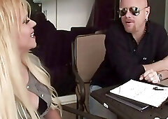 Busty Tranny Jesse Flores Bangs A Bald Guy