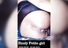 Inserting a Large Vibrator in Anal opening