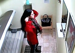 Hidden cam caught masturbating