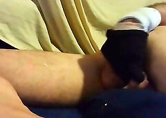amateur cam slut takes big dildo deep. bangs back of his rectum