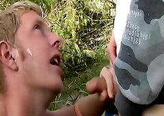 Twinks Fun In Forest