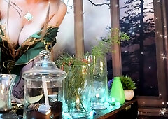 GingerASMR - Double Black And White Dildos