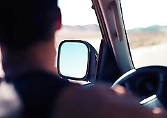 FIT KITTY GETS CREAMPIED IN THE DESERT