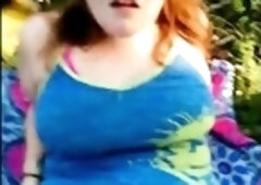 Outdoor Fun with My Teen Girl - Close-Up Fingering