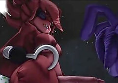 FEXA (FOXY) FNAF Porn/Fredina's Nightclub Compilation (Furry Porn) [Cally3d]